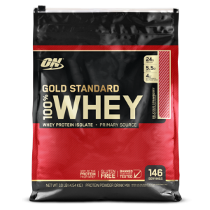OPTIMUM NUTRITION, 100% Whey protein Gold standard, 4530 г (141 порция)