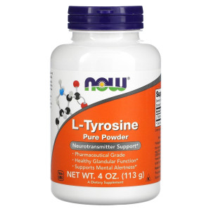 NOW, L-Tyrosine, 113 г (232 порции)