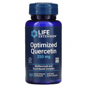 Life Extension, Optimized Quercetin, 250 мг, 60 капс (60 порций)