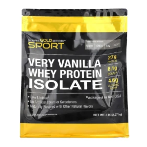 California Gold Nutrition, Sport Whey Protein Isolate, 2270 г