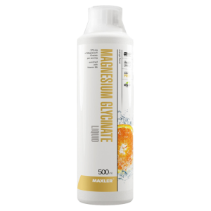 MAXLER, Magnesium Glycinate Liquid, 500 мл (20 порций)