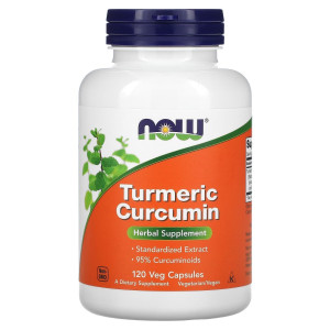 NOW, Curcumin, 665 мг, 120 капс (120 порций)