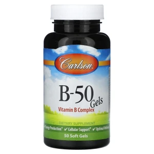 Carlson, B-50 Gels, 50 софтгель