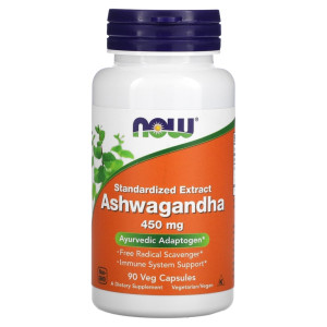 NOW, Ashwagandha 450 мг