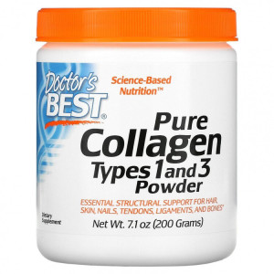 Doctor's Best, Pure Collagen, 200 г (30 порций)