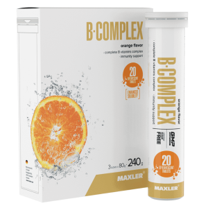 MAXLER, B-Complex, 20 шип табл