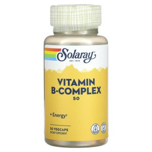Solaray, Vitamin B-Complex, 50 мг
