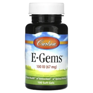 Carlson, E-Gems 100 МЕ, 100 софтгель