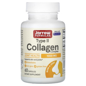 Jarrow Formulas, Collagen Type II, 60 капс (30 порций)