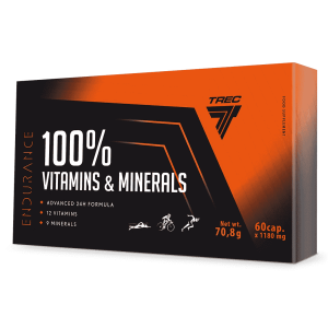 Trec Nutrition, 100% Vitamins & Minerals, 60 капс (30 порций)