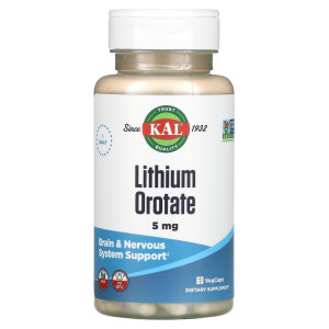 KAL, Lithium Orotate 5 мг