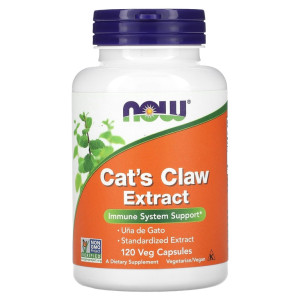 NOW, Cat's Claw Extract, 120 капс (120 порций)
