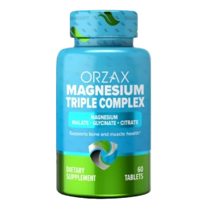 Orzax, Magnesium Triple Complex, 60 табл (60 порций)