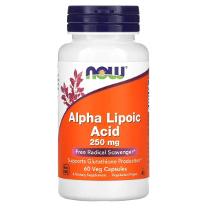 NOW, Alpha Lipoic Acid, 250 мг