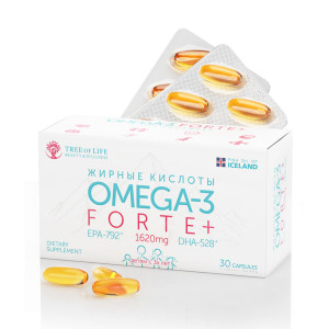 TREE OF LIFE, Omega-3 FORTE