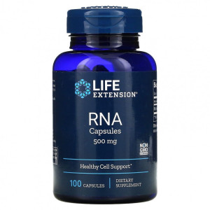 Life Extension, RNA, 500 мг, 100 капс (100 порций)