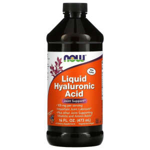 NOW, Hyaluronic Acid, 473 мл (32 порции)