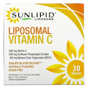 Sunlipid, liposomal C 1000 мг, 30 пак (30 порций)