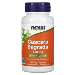 NOW, Cascara Sagrada, 100 капс (100 порций)
