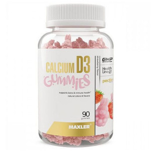 MAXLER, Calcium D3 Gummies, 90 марм (30 порций)