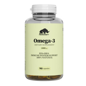 Primekraft, Omega-3 1000, 90 капс (30 порций)