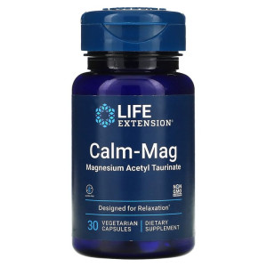Life Extension, Calm-Mag Magnesium Acetyl Taurinate, 30 капс