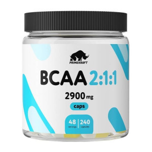 Primekraft, BCAA 2:1:1, 240 капс