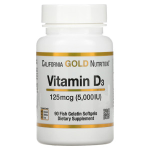 California GOLD Nutrition, Vitamin D3 5000