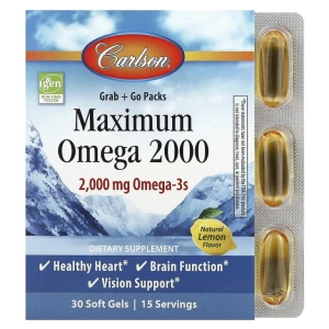 Carlson, Maximum Omega 2000, 30 капс (блистер)