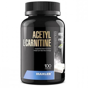 MAXLER, Acetyl L-Carnitine, 100 капс DE (100 порций)