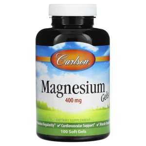 Carlson, Magnesium Gels, 100 софтгель