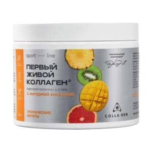 COLLA GEN, Живой коллаген спорт, 500 г, вкус