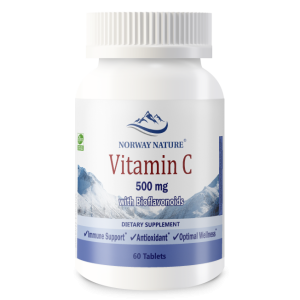 Norway Nature, Vitamin C-500, 60 ΡΠ°Π±Π» (60 ΠΏΠΎΡΡΠΈΠΉ)