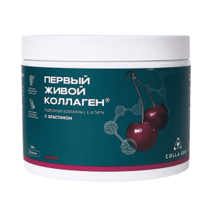 COLLA GEN, Живой коллаген, 500 г (50 порций)