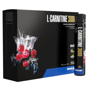 MAXLER, L-Carnitine 3000 мг, 14x25 мл (14 порций)