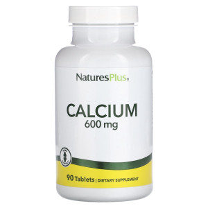 Natures Plus, Calcium 600 мг, 90 табл (90 порций)