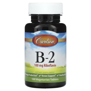 Carlson, Vitamin B-2, 100 табл