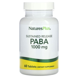 Natures Plus, PABA, 60 табл