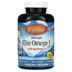 Carlson, Omega-3, 90 капс (45 порций)