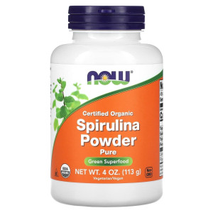 NOW, Spirulina, 113 г (34 порции)