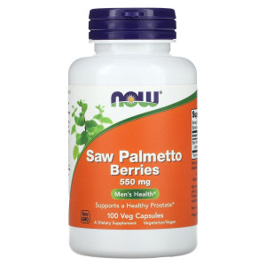 NOW, Saw Palmetto 550 мг