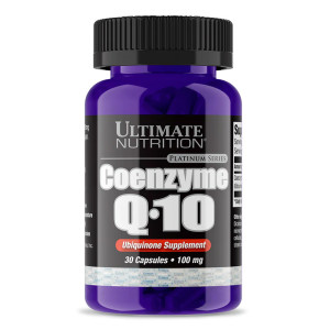 Ultimate Nutrition, Coenzyme Q10, 100 мг, 30 капс (30 порций)