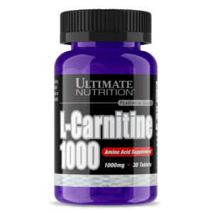 Ultimate Nutrition, L-Carnitine, 1000 мг, 30 табл (30 порций)