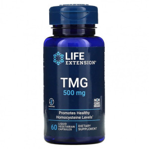 Life Extension, TMG, 500 мг