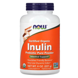 NOW, Inulin, 227 г (81 порция)