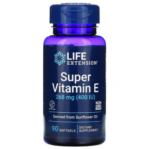 Life Extension, E 400 IU, 90 капс (90 порций)