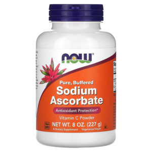 NOW, Sodium Ascorbate, 227 г (119 порций)