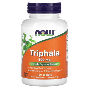 NOW, Triphala, 120 табл (60 порций)