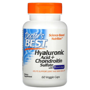 Doctor's Best, Hyaluronic Acid, 60 капс (30 порций)