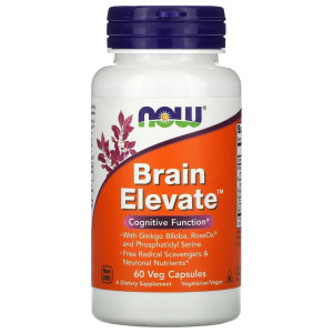 NOW, Brain Elevate, 60 капс (60 порций)